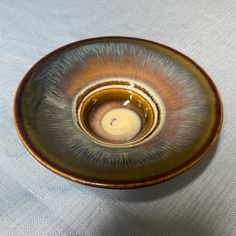 Bill Campbell pottery trinket/candle bowl